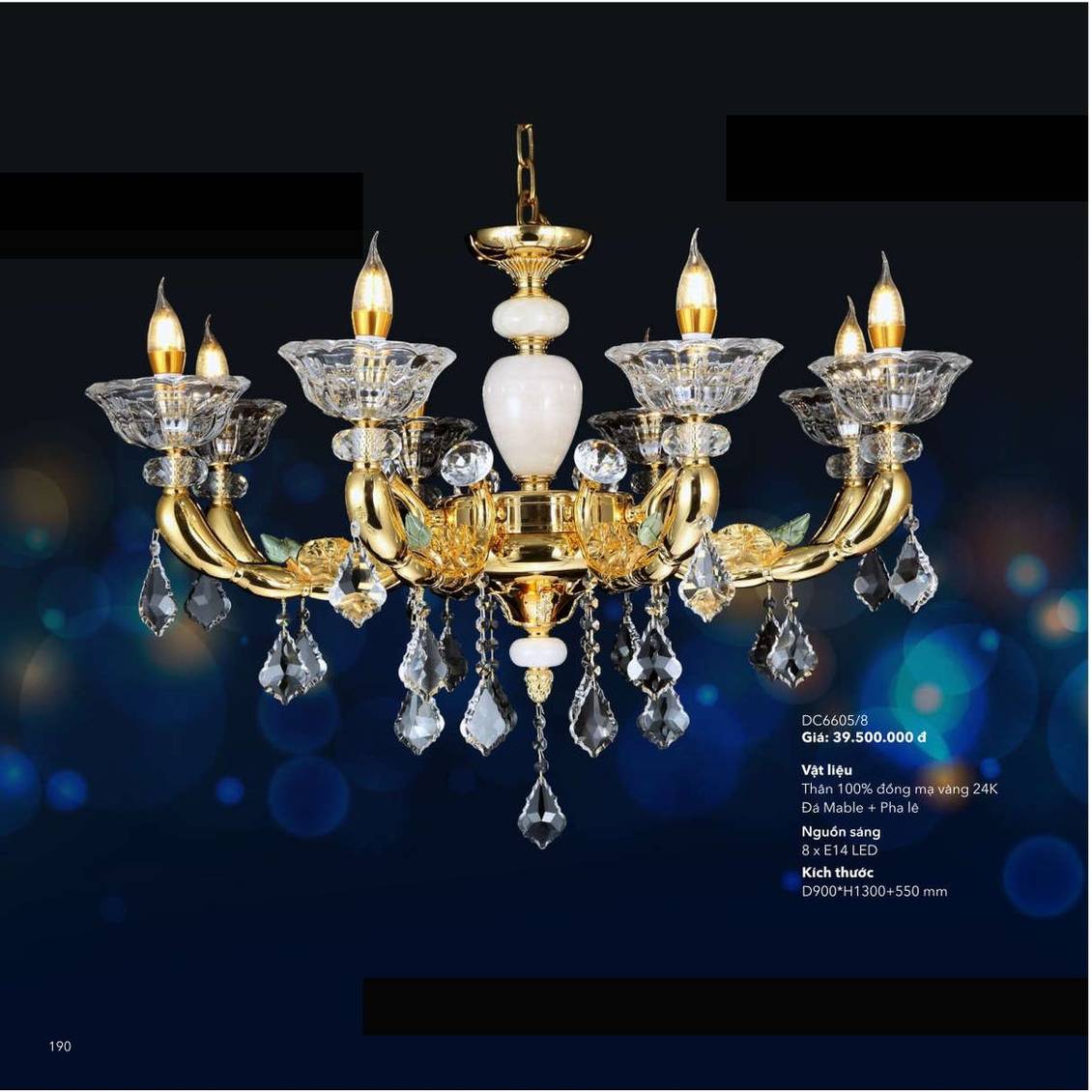 Đèn trang trí ZEMBA Lighting Catalogue và Bảng giá mới nhất /Page 